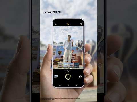 With AI Magic Weather on the vivo V70 FE, one click flips your shot into different energy. Buy now! thumbnail