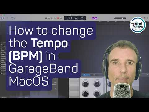 How to Set the Tempo BPM in GarageBand MacOS thumbnail