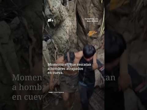 Rescatan a cuatro hombres atrapados en cueva inundada en Laos thumbnail