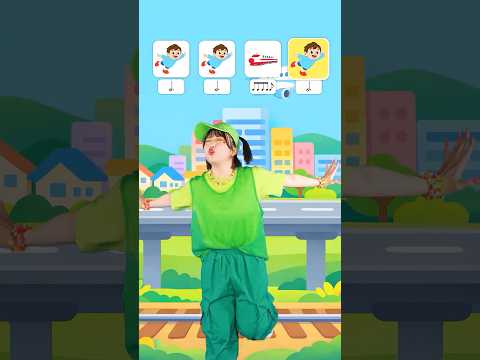 リズムを学ぼう！🚅のりもの編🚅 #キッズ #リズムあそび #rhythmgame  #shorts thumbnail
