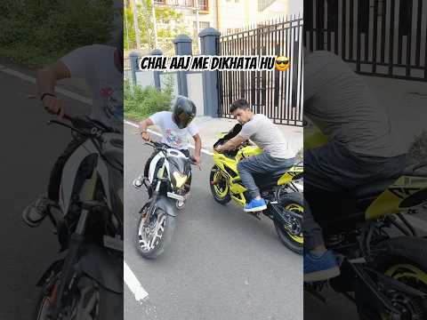 Haan bhai aagaya MAZA😂🤣 #farazstuntrider #superbikes #bikers #bike #hayabusa thumbnail