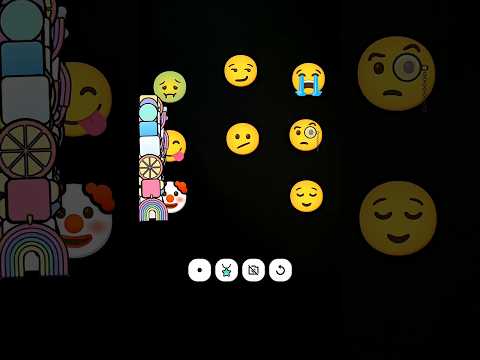 Coba efek stampel stiker emoji trend #shorts thumbnail