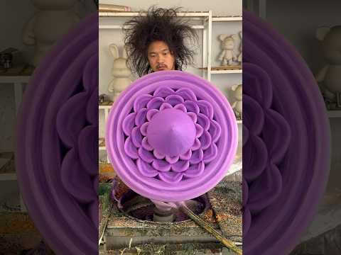 Cotton Candy Art Purple thumbnail