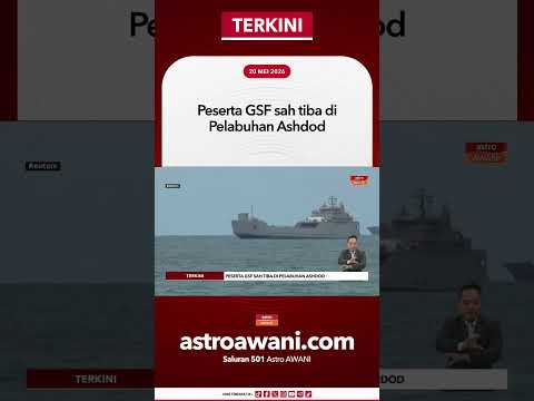 Peserta GSF sah tiba di Pelabuhan Ashdod thumbnail