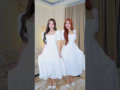 anong dress mas bagay samen??? #LovitoxMarieTwins #Lovito thumbnail