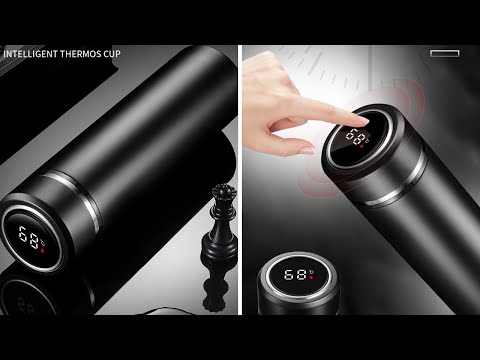 Smart Insulation Cup - Travel Mug with Smart LCD Touch Screen thumbnail