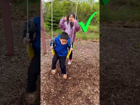 Safety tips for kids at the park 👧🏻❤️👶🏻 thumbnail