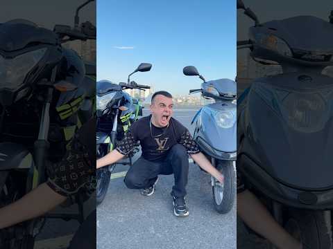 Ellerim Motosikletin Jantına Sıkıştı #shorts thumbnail