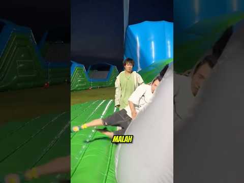 Si gondrong dan si kriwil nemu tempat main masa kecil mereka 🤣 #shortviral thumbnail