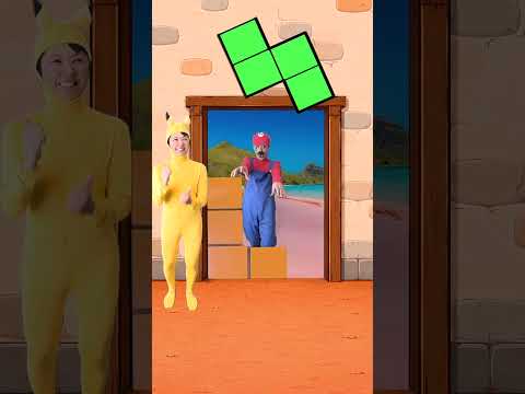 MARIO ZOMBIE TOWER ESCAPE! 🧟🏰 #meme #humor #sad thumbnail