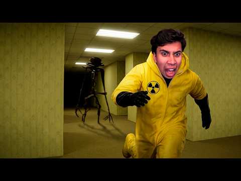 EL JUEGO DE LOS BACKROOMS DA MUCHO MIEDO!☢️ thumbnail