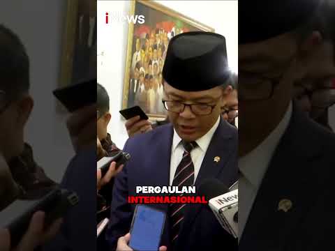 Respons Kritik Dino Patti ke Prabowo, Menlu \Sugiono: Harus Konstruktif, Sesuai Fakta! #shorts thumbnail