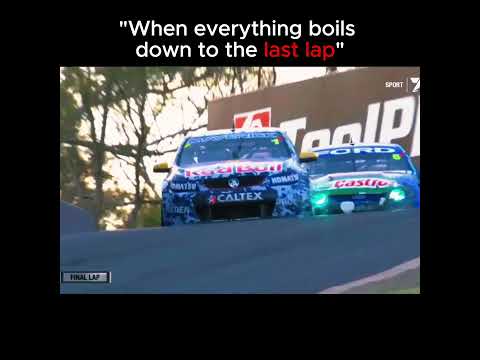 "When everything boils down to the last lap...?" #automobile #caredit #racing #car #supercars thumbnail