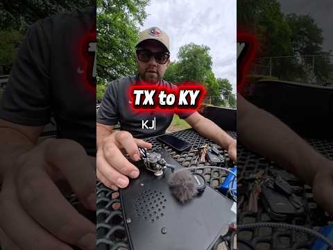 TX to KY! #hobby #hamradio #radiooperator #morsecode #practice thumbnail