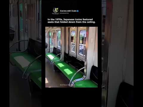 Japan’s Smart Foldable Train Seats ??? thumbnail