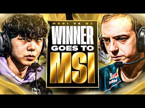 WINNER GOES TO MSI - G2 VS MKOI - LEC SPRING PLAYOFFS 2026 thumbnail