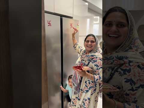 Naya fridge aate hi mokshu ne baja diya #dailyvlogs #minivlog #shortvideo #fridge #familyvlog thumbnail