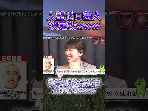 後輩に無視される芸人No.1決定戦www  #人望ゼロ #ドッキリ #爆笑 thumbnail