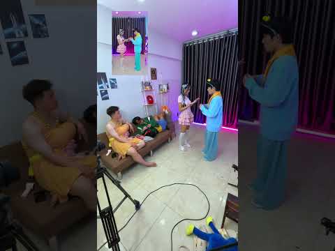 [Bts] Hậu trường Vũ điệu biến hình #meoxanh #ohnoteam #cosplay #parody thumbnail