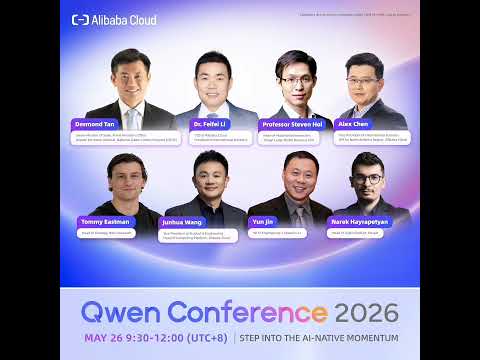 Qwen Conference 2026 | Global Speaker Lineup thumbnail