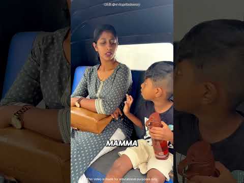 Il dispiacere di mamma e papà e l'innocenza del bambino thumbnail