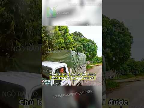 Chú lái mới không lùi được anh trai xử lý quá vui vẻ thumbnail