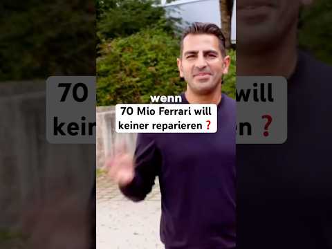70 Mio Ferrari will keiner reparieren❓#hamidmossadegh #autohandel thumbnail