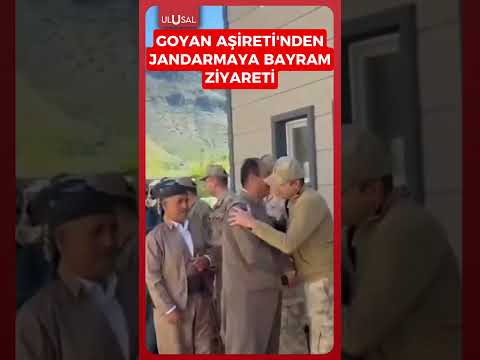 Goyan Aşireti Kurban Bayramı'nda Jandarma Teşkilatı'nı ziyaret etti #shorts #keşfet #şırnak #hakkari thumbnail
