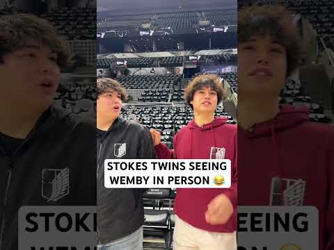 They couldn’t believe seeing Wemby in person 😂 thumbnail