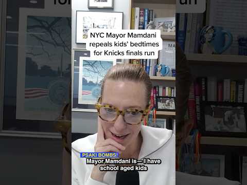 NYC Mayor Mamdani repeals kids’ bedtimes for Knicks finals run thumbnail