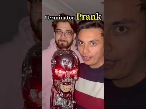 Terminator in real life PrAnk @NickandCarrie thumbnail