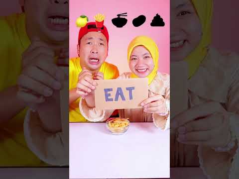 Tantangan Eat or Skip🤔 #asmr #mukbang #makansesuaiemoji #videomakan #videolucu thumbnail