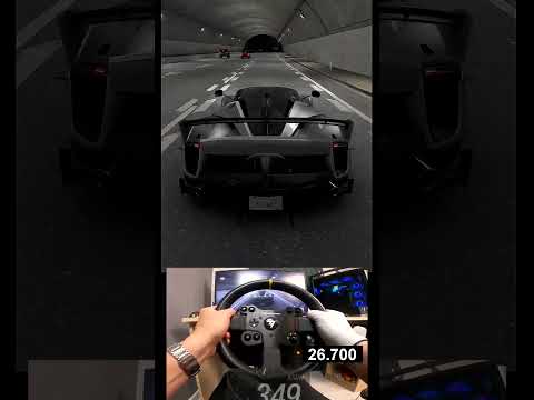 FH6 Ferrari FXX K EVO Top Speed TEst #short thumbnail