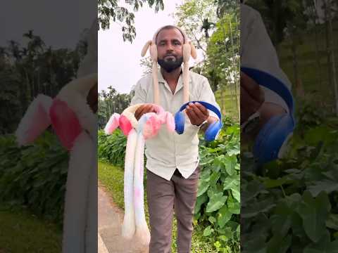 Most Viral Cute Earmuffs Vs Original Wireless Headphone Unboxing Test ? thumbnail