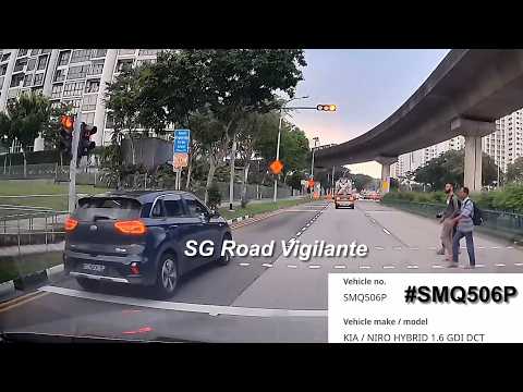 19may2026 Punggol East phv #SMQ506P kia niro fail to conform to red light signal thumbnail