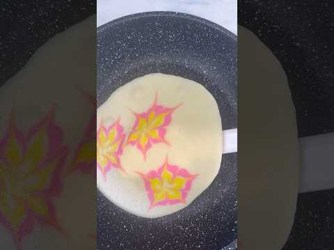 Flower Crepe #pancake #crepe thumbnail