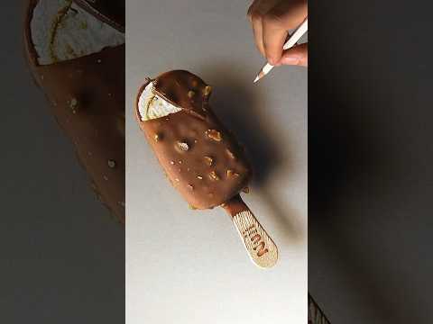 Hyper-realistic ice cream bar #art thumbnail