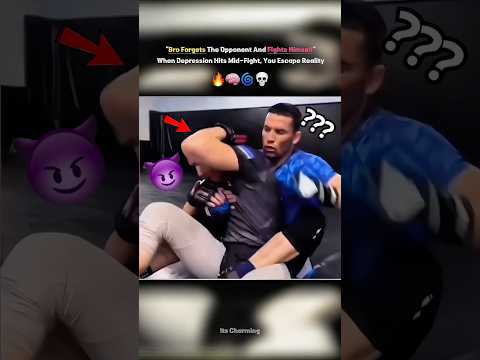 Bro Forgets The Opponent And Fights Himself — When depression hits mid-fight, you escape reality💀🌀 thumbnail