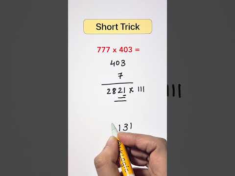 Multiplication Short Trick thumbnail