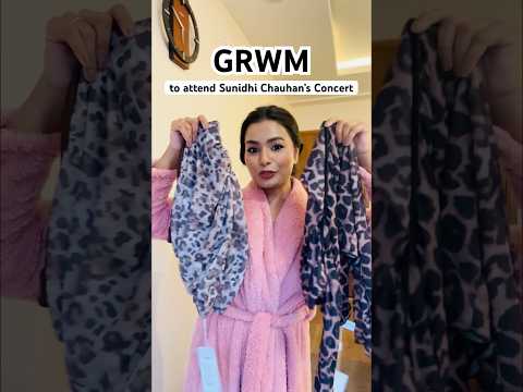 GRWM for Sunidhi Chauhan Concert? #crafteraditi #minivlog #grwm #shorts #sunidhichauhan #lucknow thumbnail