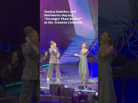 Jessica Sanchez and Morissette - "Stronger Than Before" at the Araneta Coliseum✨ #duet thumbnail