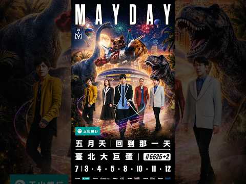 錯過一次，可能要等很久了！2026 五月天 MAYDAY #5525+2 重回臺北大巨蛋，煥新版最燃巨龍狂歡趴，五大彩蛋傾巢而出，全面玩到最大 —— 🎫 05/23（六）拓元售票開賣！ thumbnail