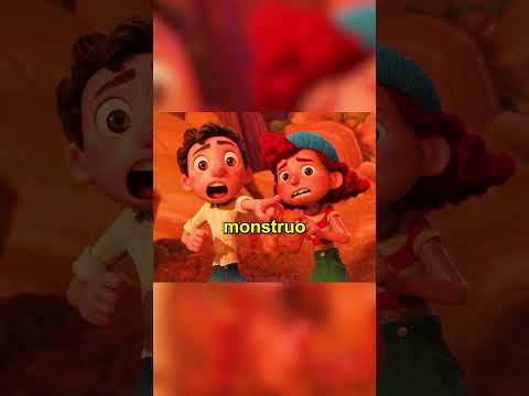 LUCA le VIO el MONSTRUO a ALBERTO #disney thumbnail