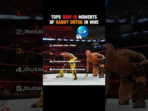 Randy Orton's 1000 IQ Moments in WWE 🧠 thumbnail