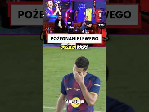 LEWANDOWSKI SCHODZI Z CAMP NOU. ŁZY POLAKA #shorts thumbnail