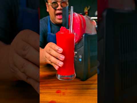 ทำสเลอปี้น้ำแตงโม ง่ายๆด้วยเครื่องนี้ #food #สเลอปี้ #น้ำปั่น #อร่อย thumbnail