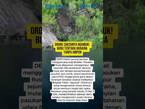 DRONE CHECHNYA NGAMUK! BURU TENTARA UKRAINA TANPA AMPUN thumbnail