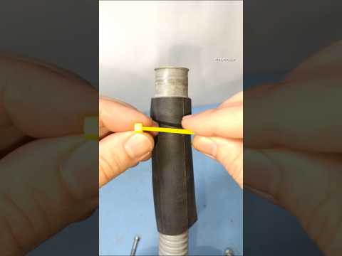 DIY Plumbing basics! Useful Plumbing Trick with a Tire and Pipe #diy #plumbing #tricks thumbnail