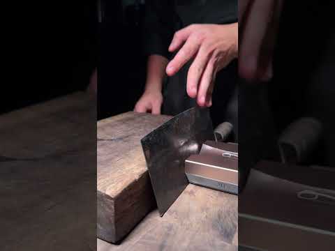 Sharpening a cleaver with the Rolling Stone Pro  #fyp #knife #satisfying #knifesharpening thumbnail