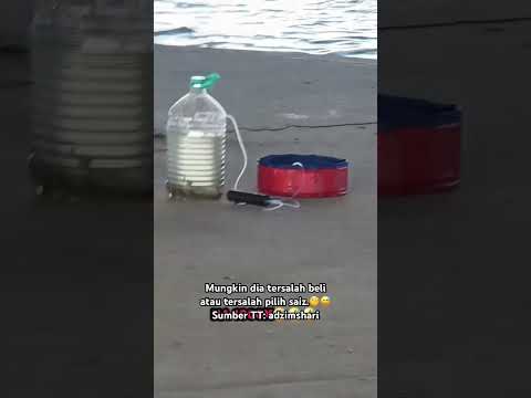 Kenapa tak letak botol mineral je.? Yang tu kolam lagi besar.?? thumbnail